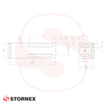 Stornex Universele Montagebeugel Lang Maatvoering